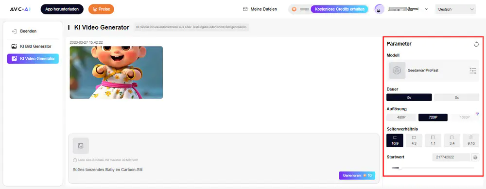 AVC KI Video Generator Online