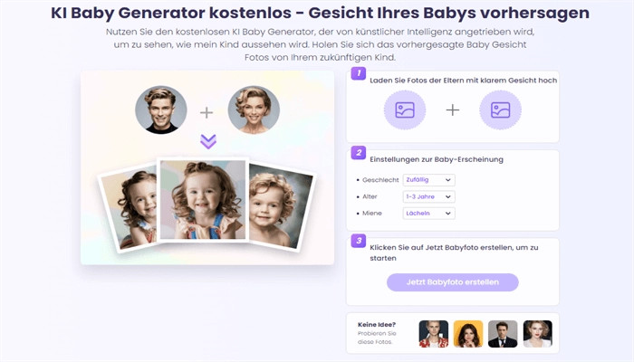 KI Baby Generator Vidnoz AI