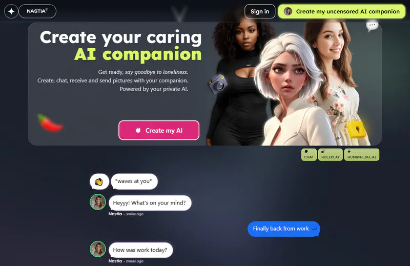 Nastia KI Bildbeschreiber