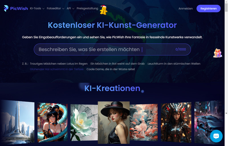 PicWish KI-Bild-Generator