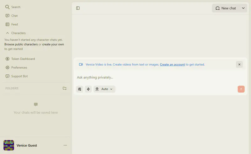 Venice.ai Bildanalyse online