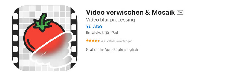 Video verwischen und Mosaik