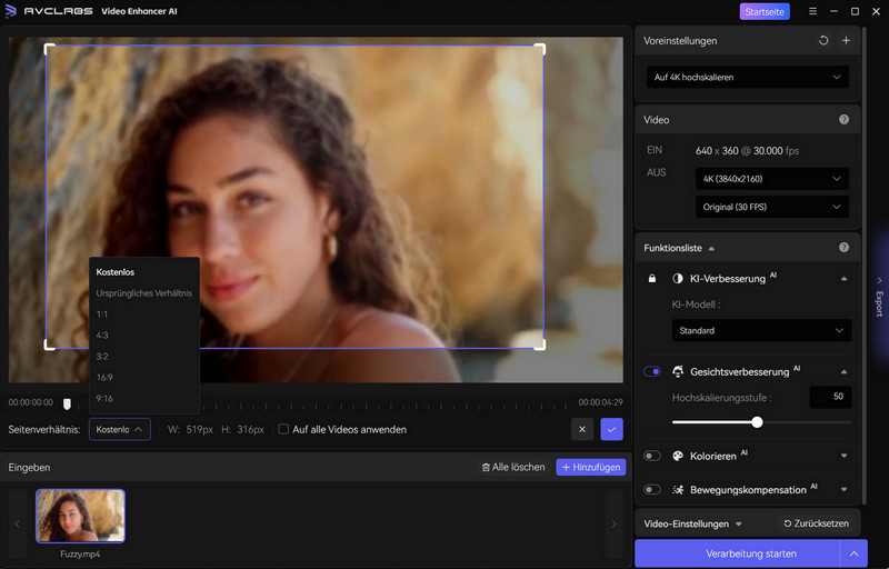 Video zuschneiden
