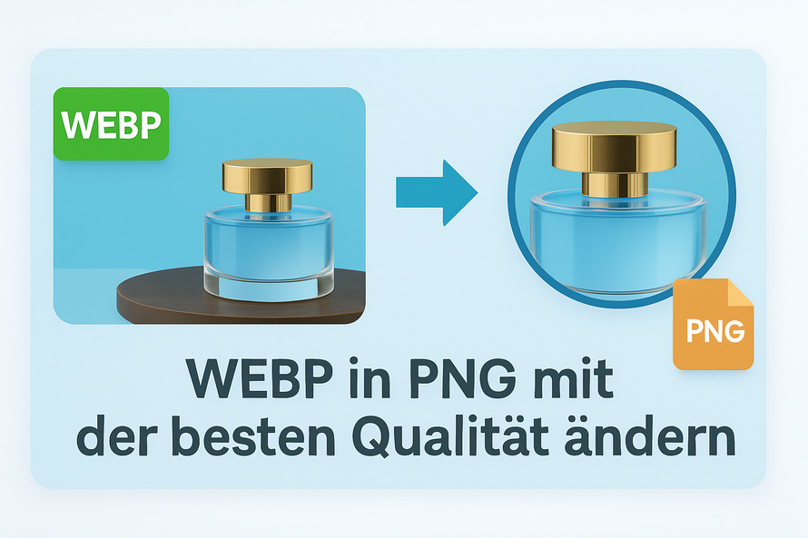 WebP zu PNG in hoher Bildqualität